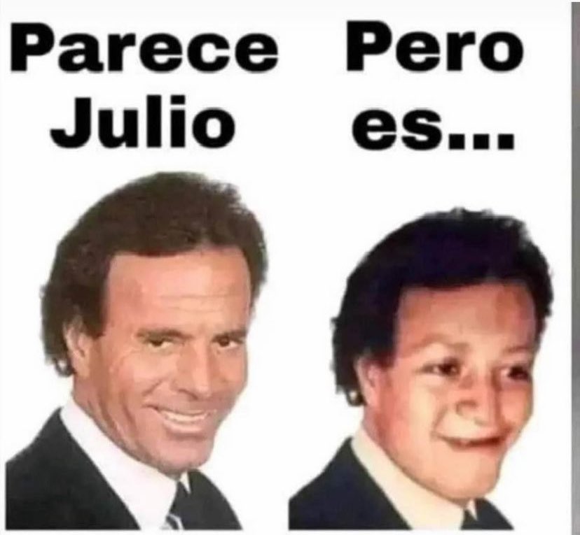 Parece Julio…