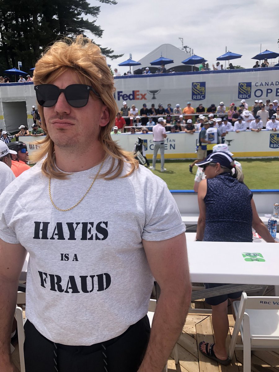 ChrisWellsman's tweet photo. @LWillson_82 @odognine2 @TSN1050Radio spreading the word #HayesIsaFraud https://t.co/x7uKYW6MNs