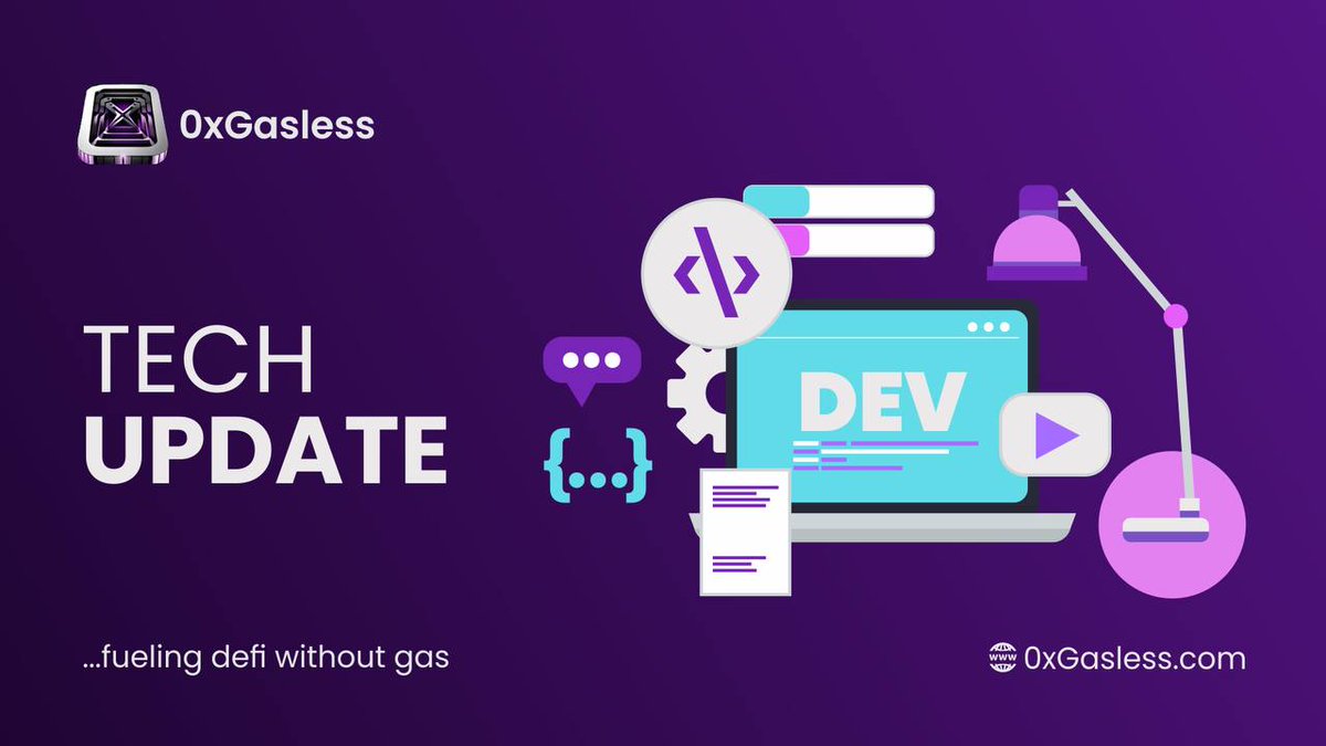 0xGasless's tweet image. 0xGasless Dev Update!

We're excited to announce some major updates to 0xGasless!

- Our dashboard UI just got a whole new look and feel, optimizing for a great user experience and the ability to scale all the cool things we are building in the background. dashboard.0xgasless.com…