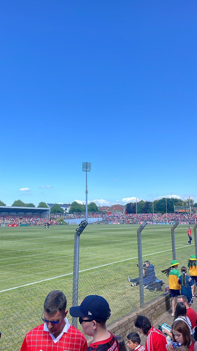 MartinOCall's tweet photo. @SmallerFishGAA The pitch out there was outstanding , fair play to @OfficialCorkGAA https://t.co/r3DjCbQ2Jo