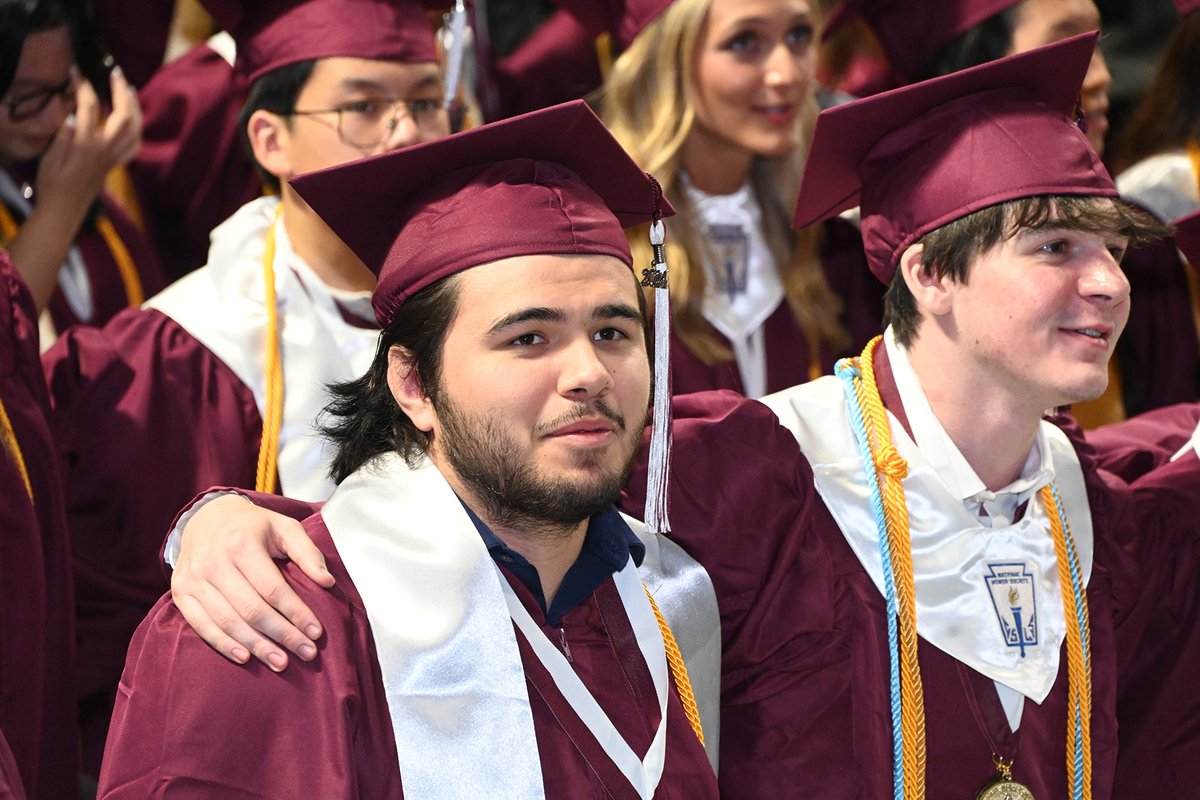 CyFairISD's tweet photo. We posted photos from the @CyFair_BFND #Classof2024 graduation at the @BerryCenter to our Facebook page: https://t.co/aCG3Om2WCy #CFISDspirit #CyFairGrad 🎉🎓 https://t.co/daBjXYI5Uo