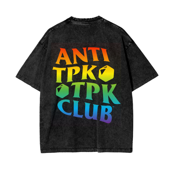 We’re excited to launch our limited edition Pride shirt. This shirt celebrates inclusivity and the spirit of the L+ community. Only 50 are available! Get yours and show your pride while supporting the community. 🌟

🛒 antitpkclub.etsy.com

#PrideMonth #TTRPG #LGBTQPride