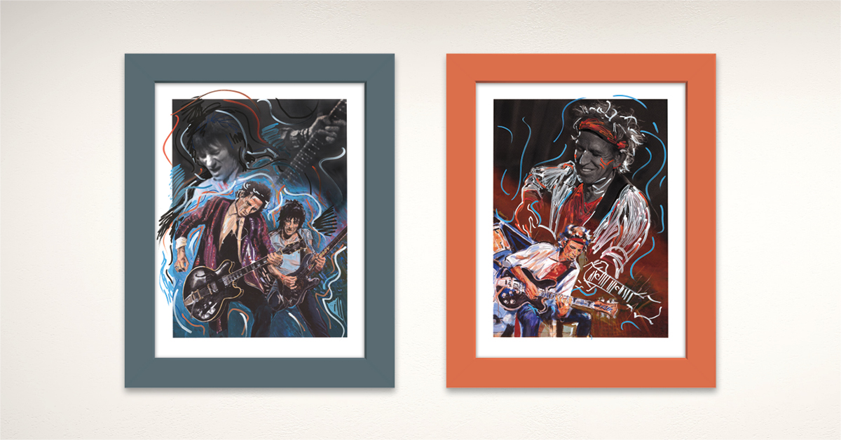 ronniewood's tweet image. ❤️🙏😍Thank you so much for all the birthday love - you’ve made my day!!! 🎂 🎂 🎂 Today is also 49 years since my first gig with the Stones😳To mark the anniversary, I’m sharing my two latest artworks, ‘Pulse’ and ‘Groove’! Hope you like them:
shop.ronniewood.com/collections/pu…