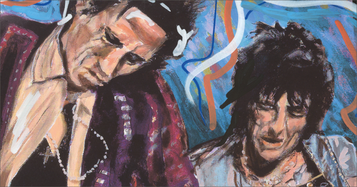 ronniewood's tweet image. ❤️🙏😍Thank you so much for all the birthday love - you’ve made my day!!! 🎂 🎂 🎂 Today is also 49 years since my first gig with the Stones😳To mark the anniversary, I’m sharing my two latest artworks, ‘Pulse’ and ‘Groove’! Hope you like them:
shop.ronniewood.com/collections/pu…