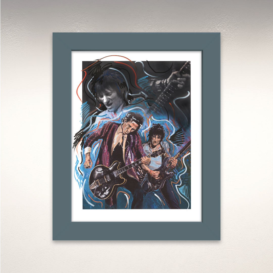 ronniewood's tweet image. ❤️🙏😍Thank you so much for all the birthday love - you’ve made my day!!! 🎂 🎂 🎂 Today is also 49 years since my first gig with the Stones😳To mark the anniversary, I’m sharing my two latest artworks, ‘Pulse’ and ‘Groove’! Hope you like them:
shop.ronniewood.com/collections/pu…