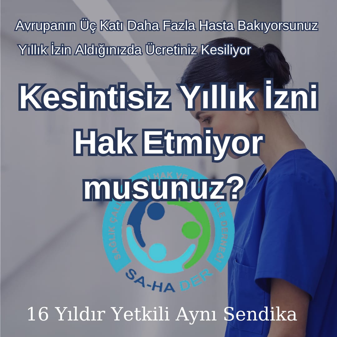 Soru 2; Kesintisiz yıllık izni hak etmiyor musunuz ? O zaman @sagliksen e NEDEN ÜYESİNİZ? Sorgulama zamanı gelmedi mi? Neden ısrarla yetkiyi veriyorsunuz? #kayip @SaHaDernegi #WEST #engelliöğretmenleriçin2000 #Female #GeceyeBirSöz #DoğuTürkistan #REALMADRİD #UCLfinal