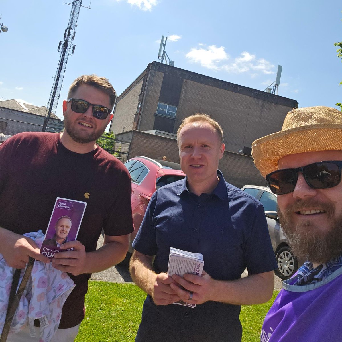 A pleasure to welcome <a href="/SusanDoyleSD/">Susan Doyle</a> to Midleton today. We met residents and business owners in the @midletonfarmersmarket &amp; in town. 

We need a strong, compassionate voice in Europe on disability rights, migration &amp; housing. Susan is the person for the job.