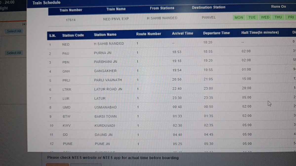 vsnahar's tweet photo. Hi @IRCTCofficial i have a booking from Pune to Panvel , my ticket shows the train arrival at 6:20 AM at Pune but your website shows it reaches pune by 5:25 AM.  Still not sure which one is correct. It's a poor irresponsible behaviour from Indian railways #irctc #train #exitpolls https://t.co/nJFTmV4TN7