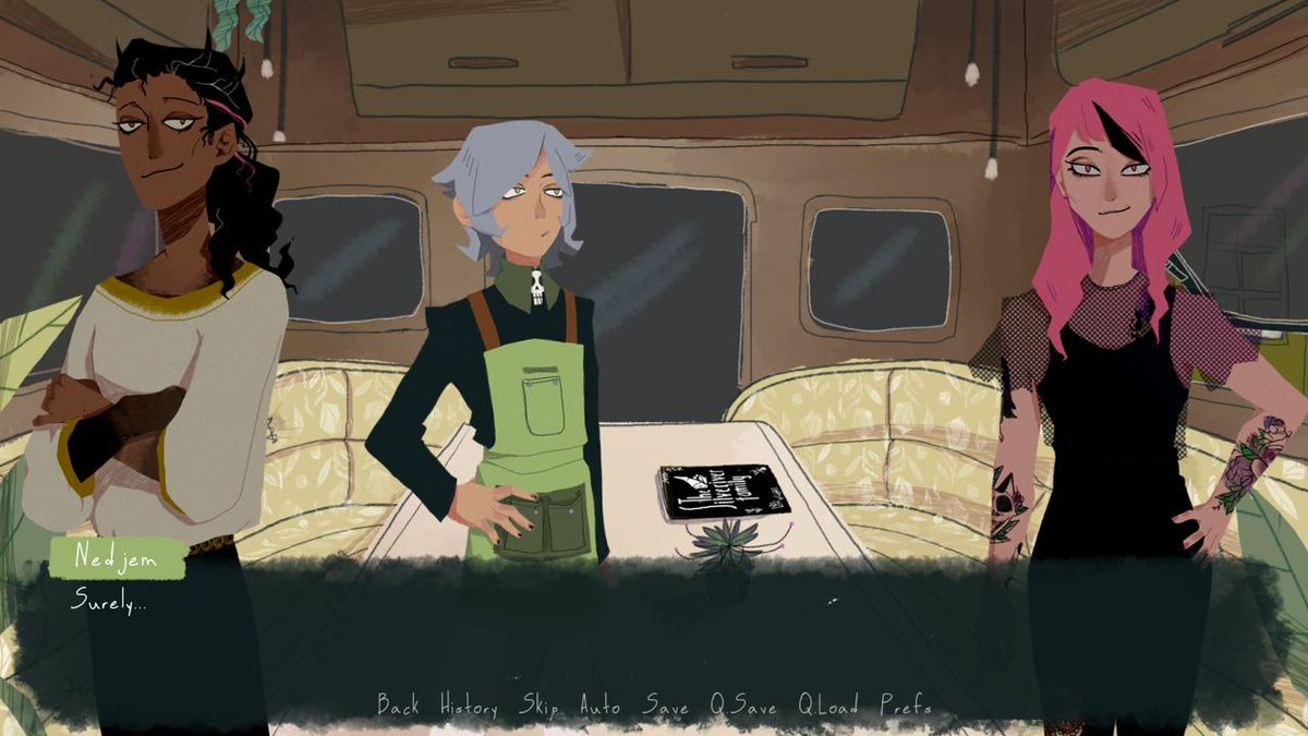 EnteleKey_Games's tweet photo. @godotengine That would be us! We're a small team made of 3 LGBT+ people. We've been working with Godot since we started in 2020, and we're currently working on an adventure game where you solve supernatural events.
The team: @dxzander @QuetzalKintori @UmbraAbstracta https://t.co/PxyPYzos6H