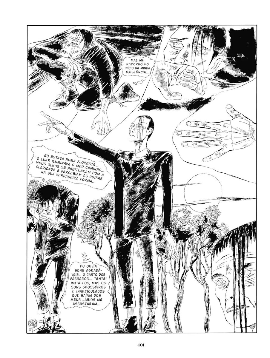 CinematizandoOf's tweet image. #ColeçãoCrepax #GuidoCrepax #Crepax #Drácula #Frankenstein #PipocaENanquim