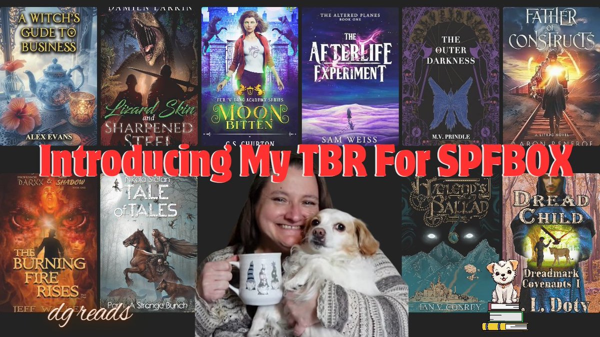 Introducing my ten books for #spfbox for team <a href="/coverswithcass/">Cassidy</a> 😄 #spfbo

youtu.be/F-aGSDFIyJA