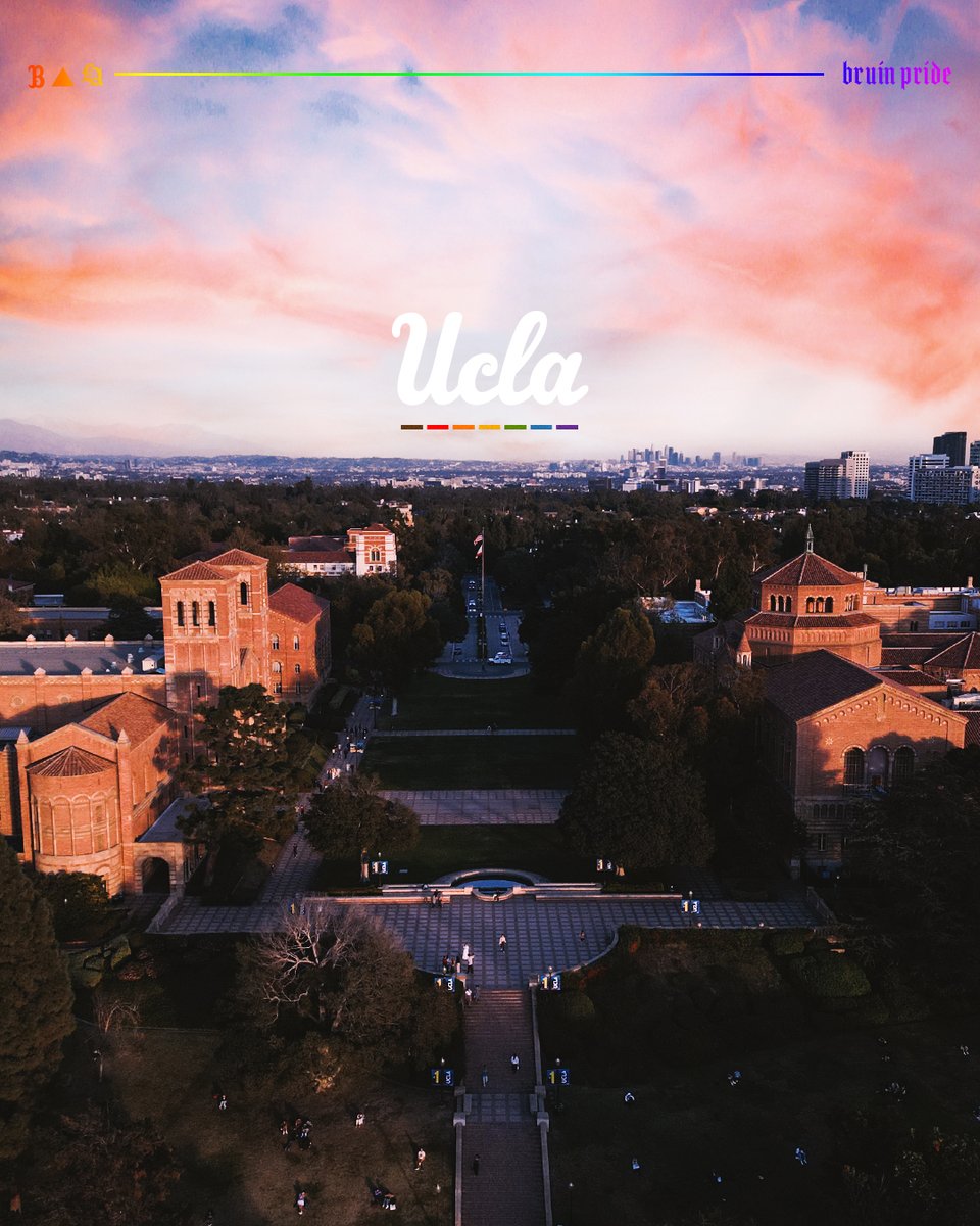 Celebrating our Bruins with 𝒫𝑅𝐼𝒟𝐸! 🏳️‍🌈

#GoBruins #Pride2024