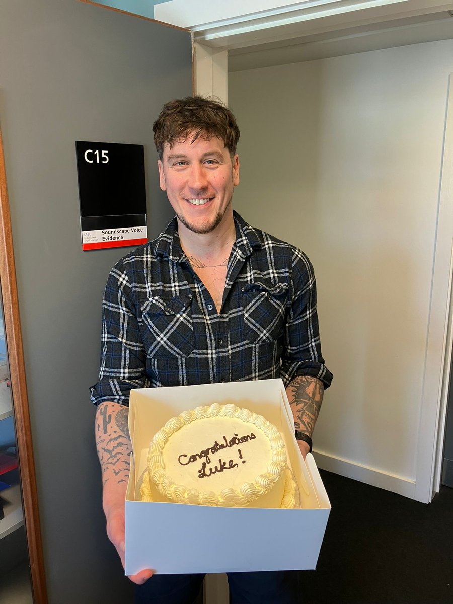 LukeAdamCarroll's tweet photo. So, on Thursday I had my thing to do with the thing I’ve been doing and I passed. Mucho thanks to everyone who has helped me along the way :) https://t.co/vmYgZYxEne
