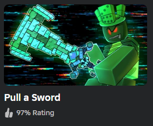 MathTheNight's tweet image. average motherfuckers trying to clickbait users
#pullasword
#robloxtheclassic #robloxclassic #roblox 
don't play this garbage