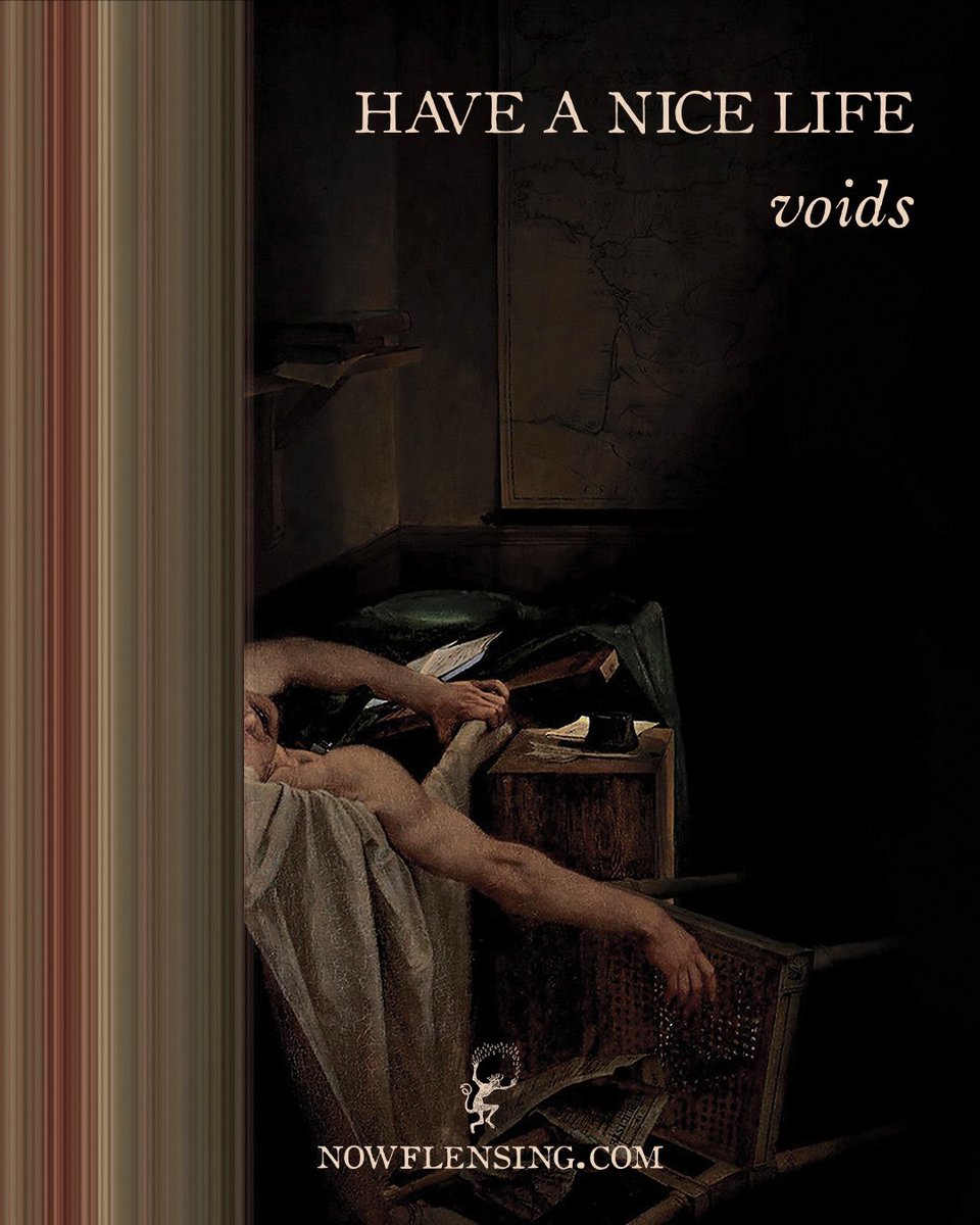 TheFlenser's tweet photo. Have a Nice Life ‘Voids’ is out now on vinyl, CD, and tape formats. May we suffer together. 

Over a decade since its initial, unofficial release in 2011, The Flenser is proud to reissue Have A Nice Life’s Voids for the first time ever in an official capacity in physical form. Originally released digitally in early 2023 and freshly remastered for the occasion, this reissue of the beloved compilation will receive its first-ever wide release on physical formats (CD/LP/Cassette). This release also marks the first time fan-favorite tracks from Voids “Sisyphus”, “I’m Doctor House”, and “Human Error” will be available on vinyl and CD. Like a symbolic passing of the torch, the physical versions of the 2023 Voids reissue come with a foreword essay written by Wasluck, the previous custodian of Voids during the Music Ruins Lives days.

https://t.co/FGJwrRp7Hu