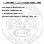 Photo by Culver Basketball (@CMABasketball)
