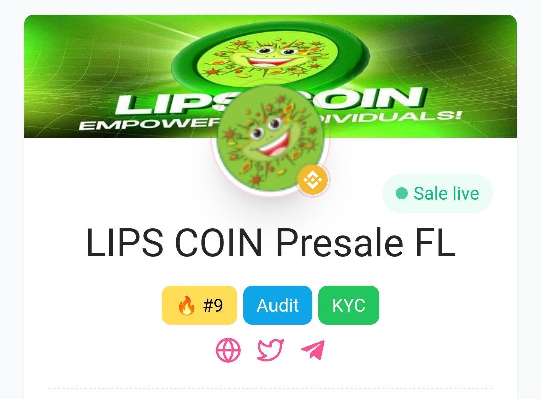 Lips Coin | Presale Soon tweet media