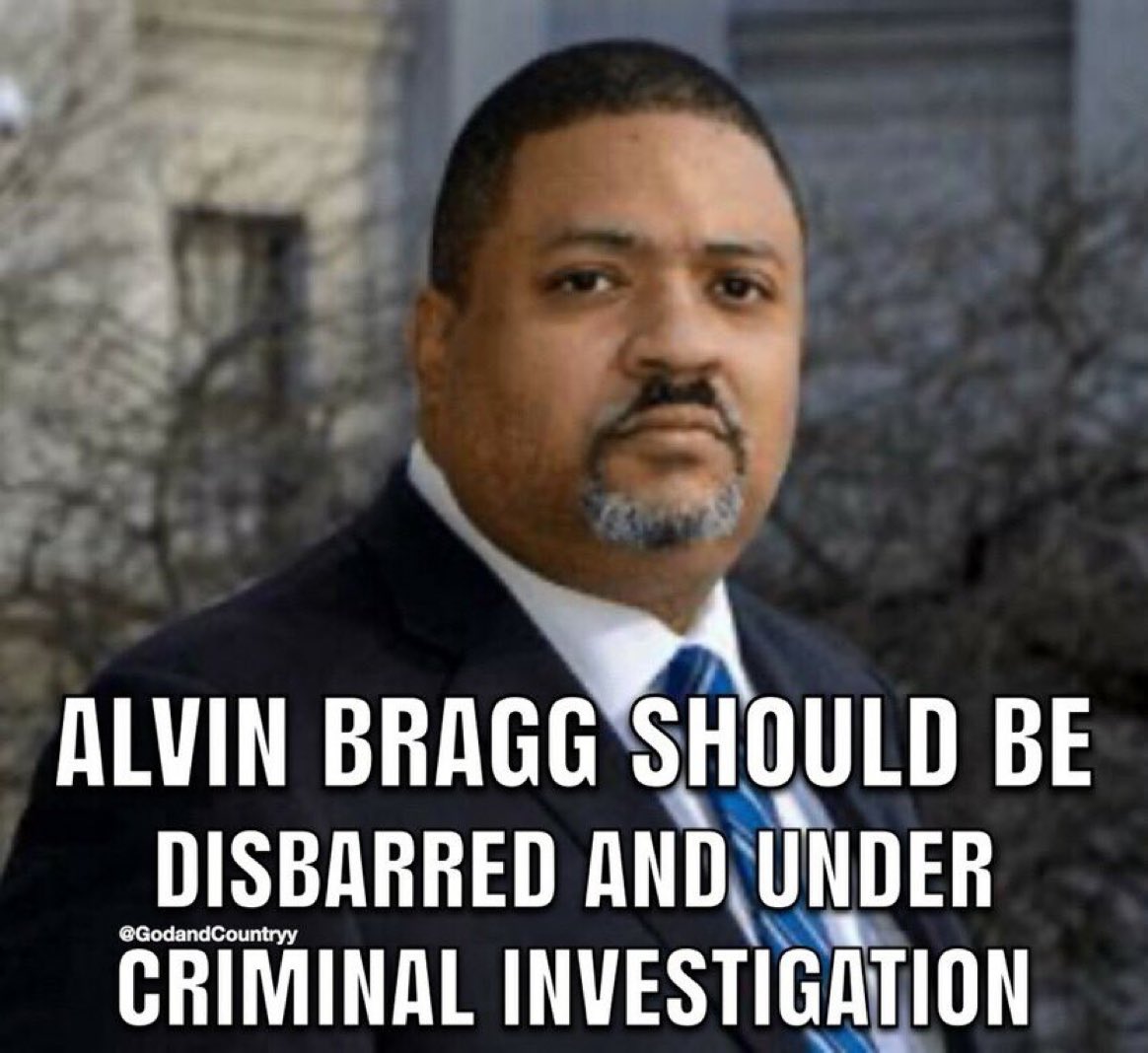 TheEXECUTlONER_'s tweet photo. For destroying phone records in this fraud case. 

Who wants to see Alvin Bragg charged? 🙋‍♂️ https://t.co/Ue654nFb05