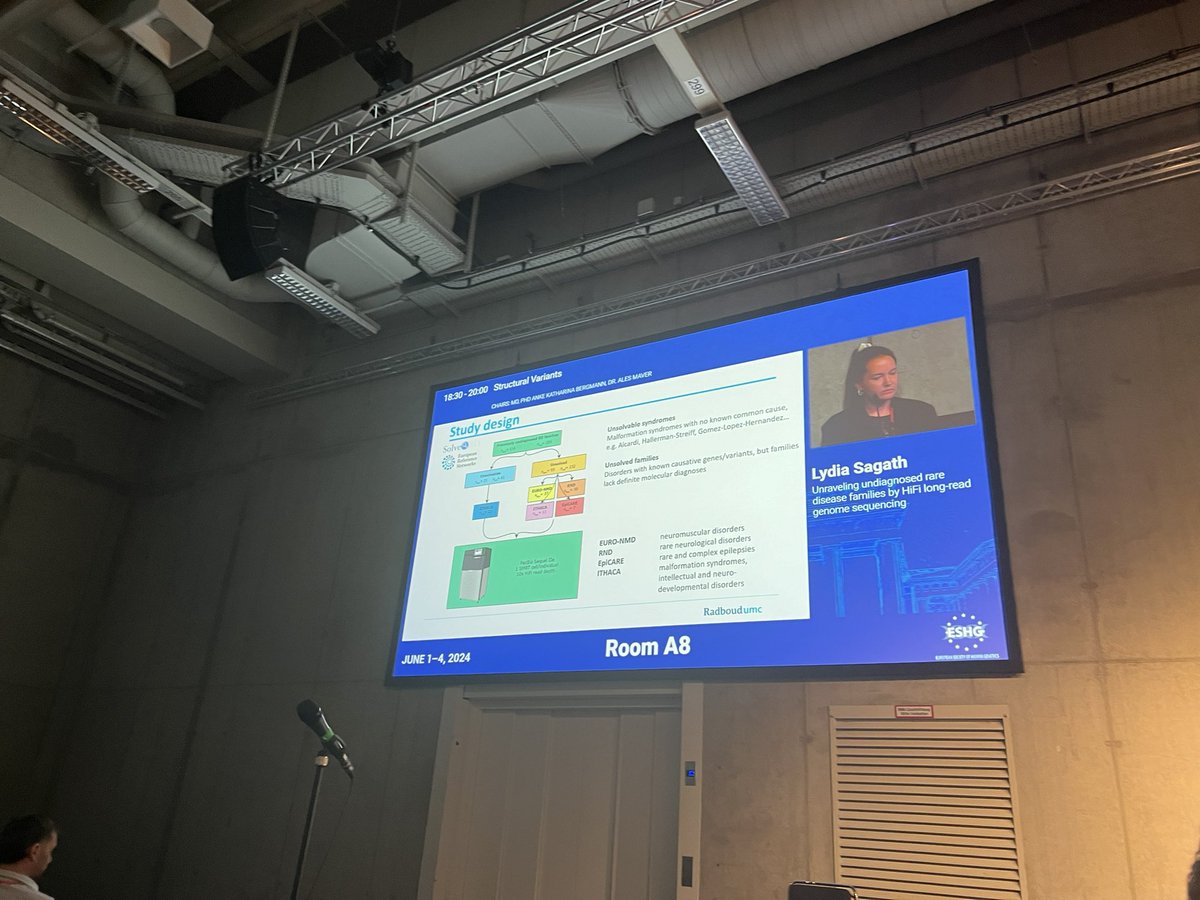 zevkronenberg's tweet photo. Lydia Sagath is solving the unsolvable with @PacBio HiFi. Eg. She’s found inversions with only 10-fold coverage in muscular disease. https://t.co/uHwB9HBerm