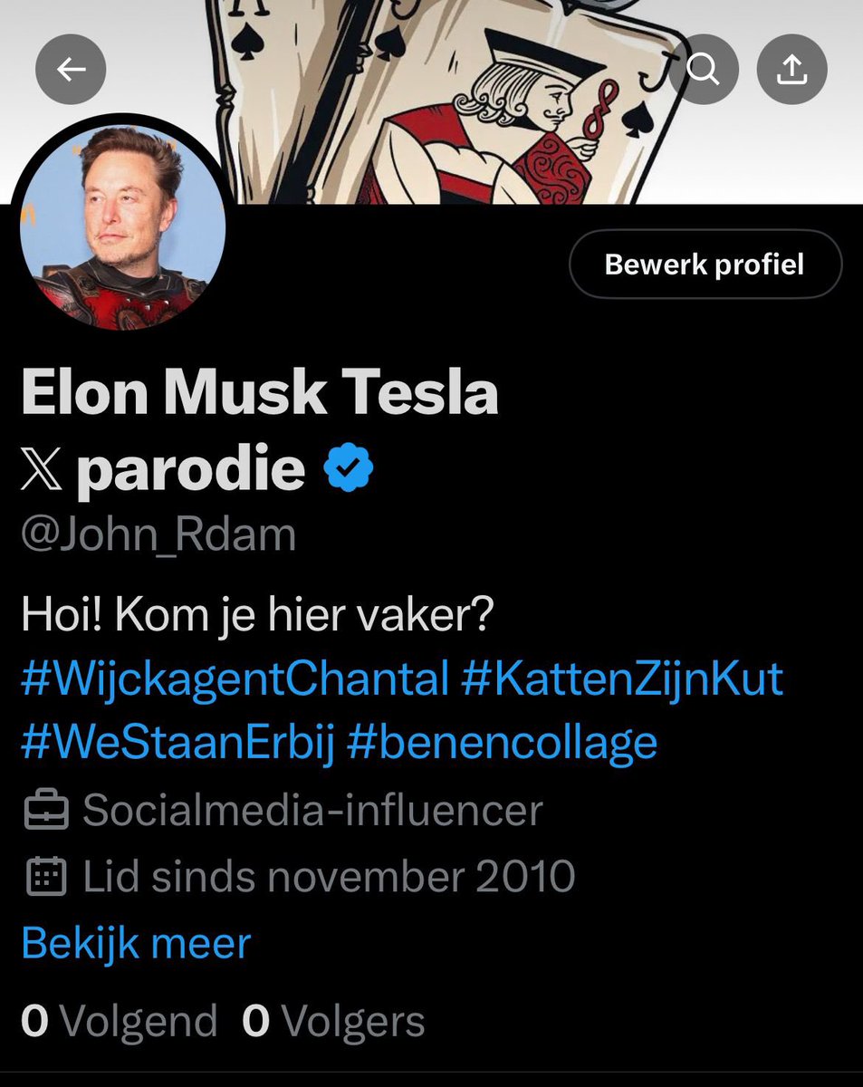 baara_a's tweet photo. . @John_Rdam is nog steeds niet terug π
Zullen we met zijn alleen even vragen aan @Support of ze hem terug kunnen laten komen op X? Anders heeft hij teveel tijd over om mij lastig te vallen π
Welk typetje van John vinden jullie het leukst? #BringJohnBack https://t.co/lRV5Zzxxht