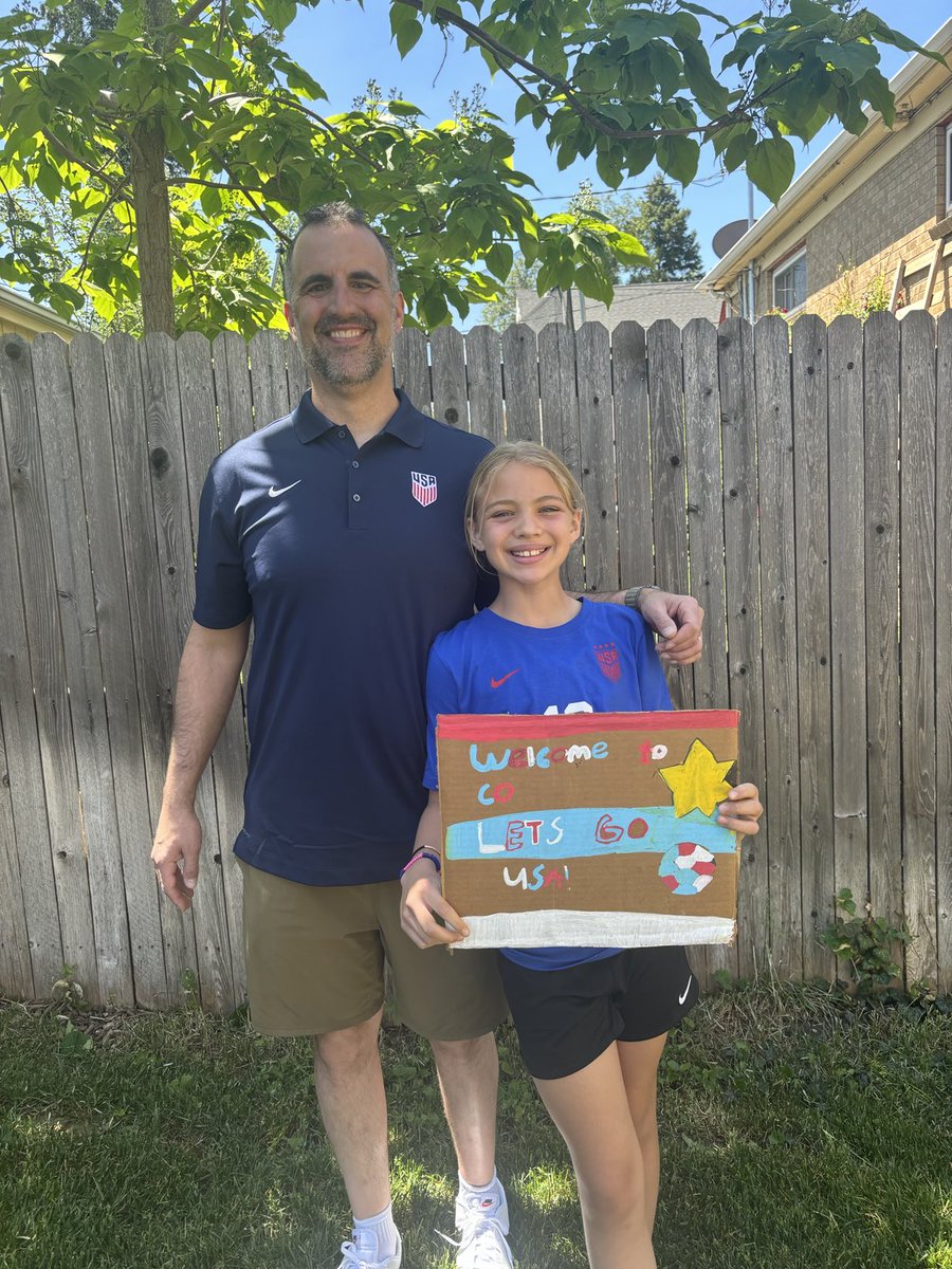 ⁦<a href="/MenInBlazers/">Men in Blazers</a>⁩ heading to the ⁦<a href="/USWNT/">U.S. Women's National Soccer Team</a>⁩ match against Korea to see the great ⁦<a href="/LindseyHoran/">Lindsey Horan</a>⁩ and to watch Emma Hayes’s debut