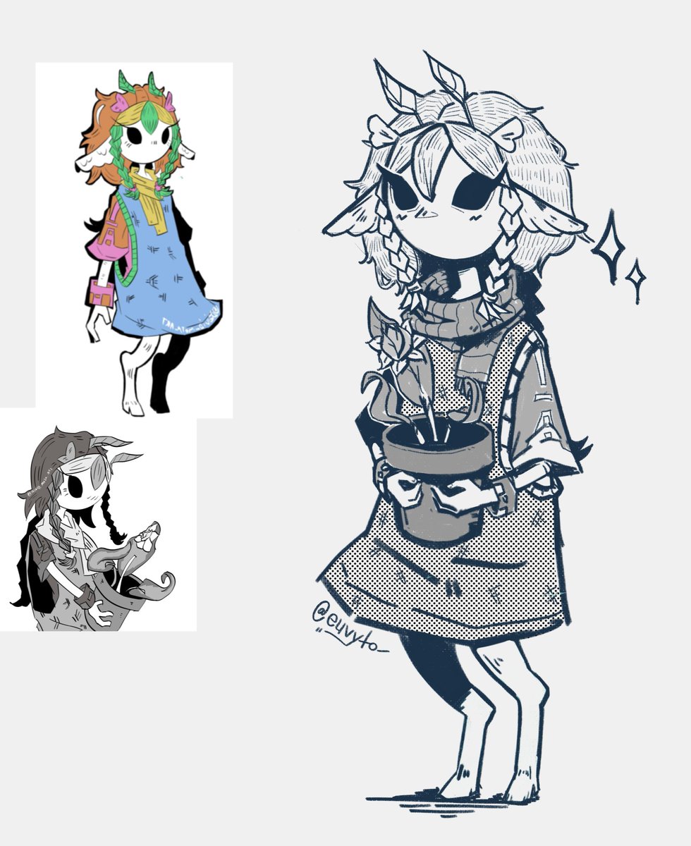 <a href="/Chinno_Sarah/">☆ Sarah ☆</a> Oioi, minha frequência tá duvidosa mas independente disso, eu desenho uns negócio assim ó👇 atualmente tô mais no tradicional por ser mais confortável 😔

Nice artistas: <a href="/Fenrir_Znho/">Fenrir_Znho</a> <a href="/Artoftorias/">ArtØrias</a> <a href="/little_lol0/">🏳️‍⚧️Louis_Commissions open🏳️‍⚧️</a> <a href="/nekoshimu/">Nekoshimu</a> @sanskinnie @theALDOC_CoL @Yukisinho1