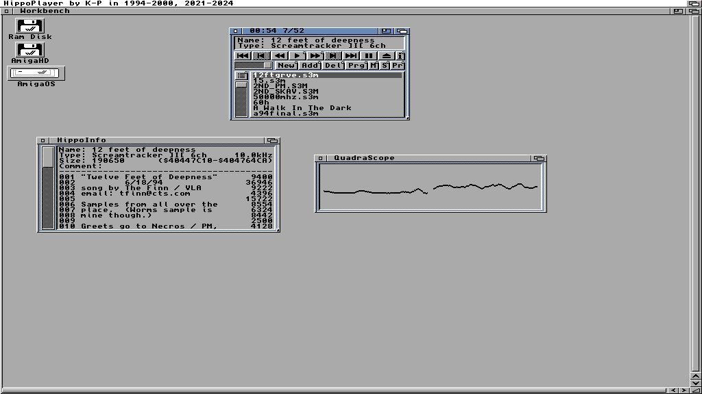 Commodore_lives's tweet photo. HippoPlayer Update v2.61 - https://t.co/0IpaxdsjI0 #commodore #modplayer https://t.co/I9BskO6oog