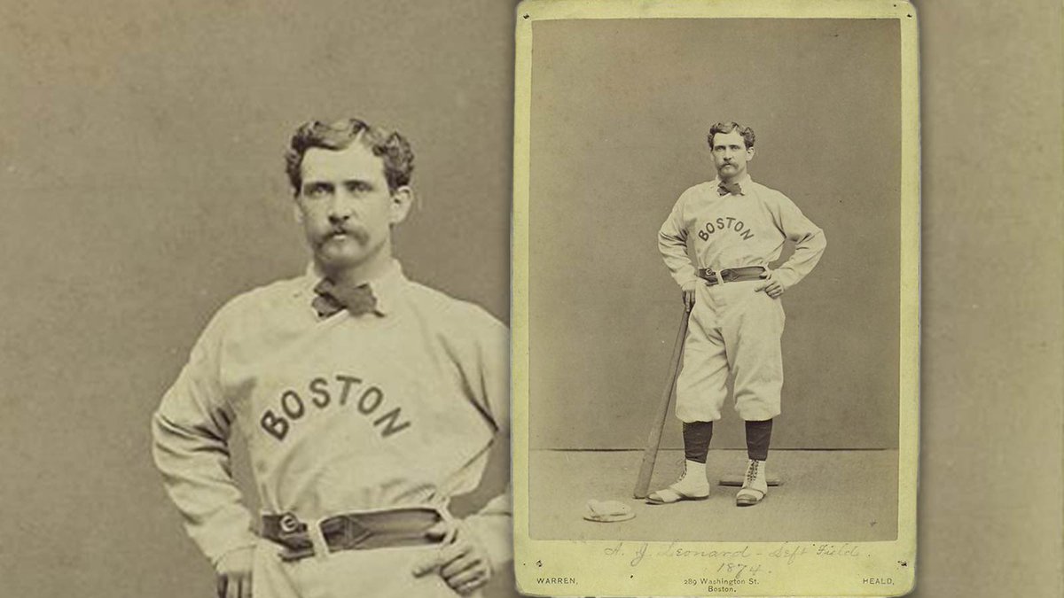 IABSociety's tweet photo. The first Irish-born major leaguer, Andrew Jackson Leonard, was born in Cavan on this day in 1846! ☘⚾
Learn More: https://t.co/Krab3JcqFm
#IrishBaseball #Ireland #Baseball #BaseballBirthdays #MLB #Boston #Cavan https://t.co/ZwMOYAuWbf