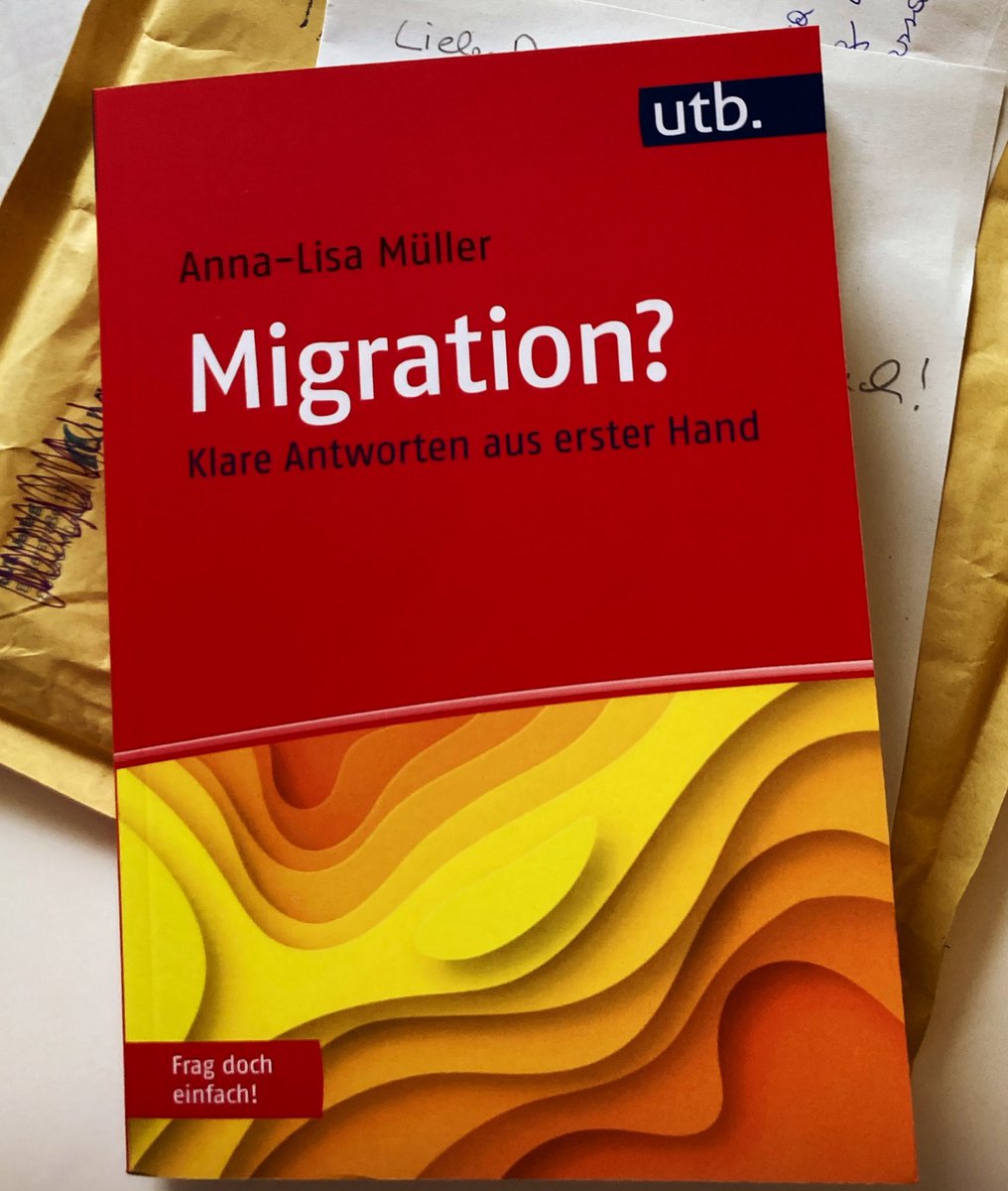 Anna-Lisa Müller (@annalytika) on Twitter photo There it is! After a long journey of thinking, writing, pausing, writing again and then editing, my book on #migration is out and published by <a href="/utb_stuttgart/">UTB Verlag</a>. Thanks to all who have been on this journey, helping me navigate and get my ideas right. #knowledge #writing #academia There it is! After a long journey of thinking, writing, pausing, writing again and then editing, my book on #migration is out and published by <a href="/utb_stuttgart/">UTB Verlag</a>. Thanks to all who have been on this journey, helping me navigate and get my ideas right. #knowledge #writing #academia