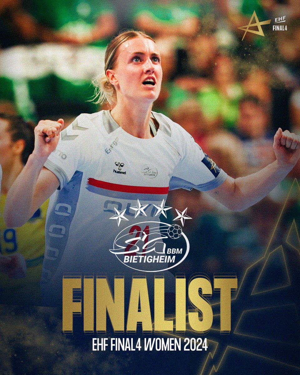 ehfcl's tweet photo. 𝗜𝗻𝘀𝗮𝗻𝗲 𝗽𝗲𝗿𝗳𝗼𝗿𝗺𝗮𝗻𝗰𝗲 from @sgbbm to reach their first #ehfcl final ever in their first #ehffinal4! 💥🔥 https://t.co/ZOPL3xsxam