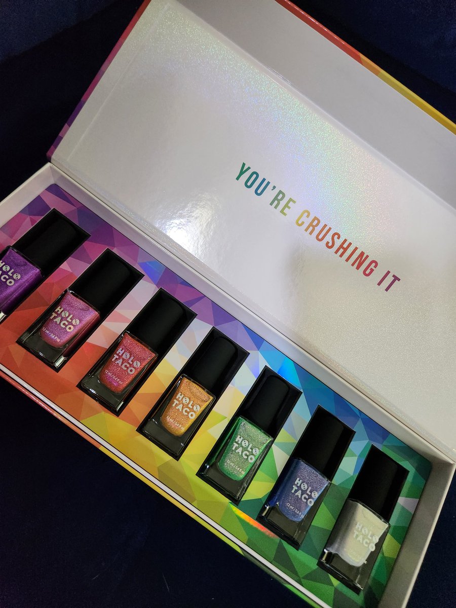 Lydia (@lydvee) on Twitter photo When <a href="/holotaco/">Holo Taco 💿🌮</a> validates that you're crushing it ✨ <a href="/nailogical/">Cristine with no ‘H’ 💿</a>
My reward to myself for finishing my three 8 hour and one 3 day long written PhD candidacy exams!! 🥹
Submitted my last exam yesterday and my Holo Taco mail showed up today! 💖 When <a href="/holotaco/">Holo Taco 💿🌮</a> validates that you're crushing it ✨ <a href="/nailogical/">Cristine with no ‘H’ 💿</a>
My reward to myself for finishing my three 8 hour and one 3 day long written PhD candidacy exams!! 🥹
Submitted my last exam yesterday and my Holo Taco mail showed up today! 💖