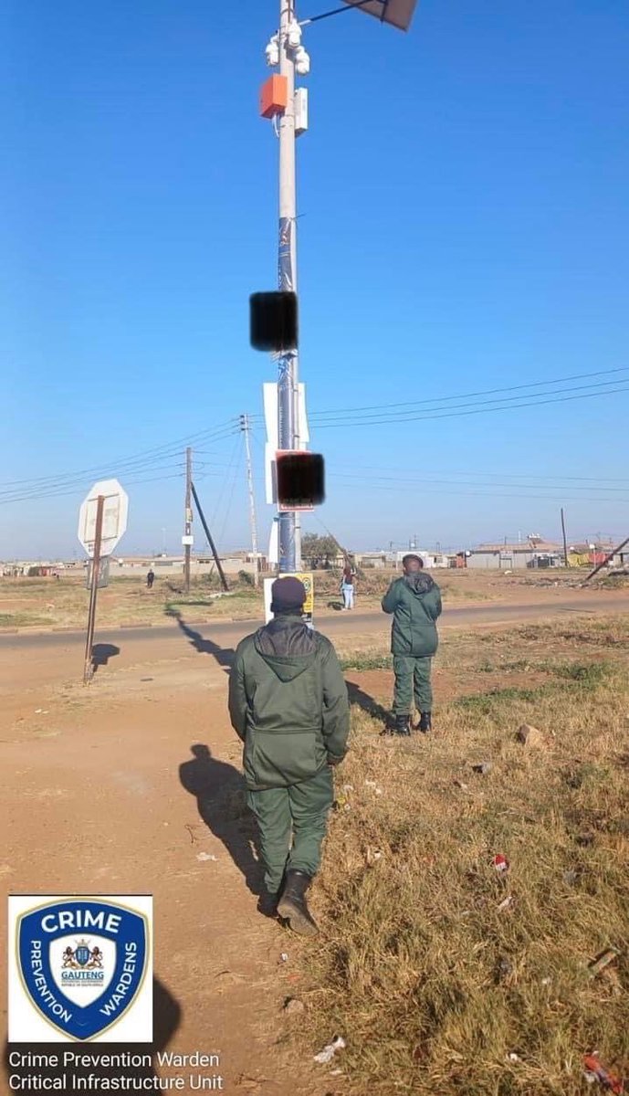 We continue to install CCTVs in our townships as we push back crime in our communities. A safer Gauteng should emerge