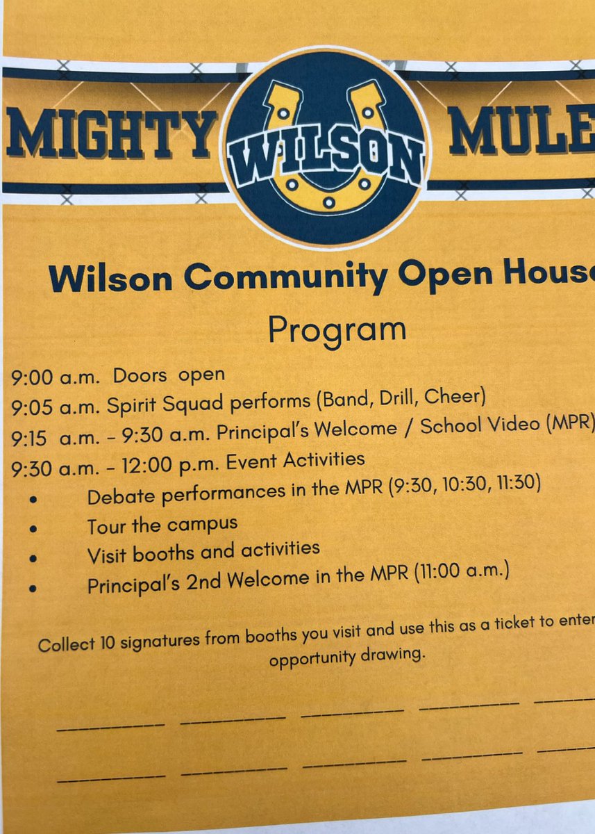 Woodrow Wilson High School tweet media