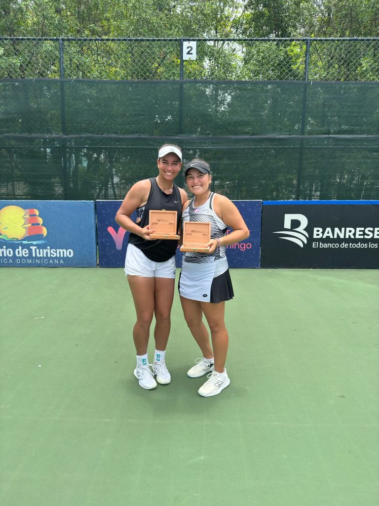 That’s how you 𝐫𝐞𝐩𝐫𝐞𝐬𝐞𝐧𝐭‼️

Congrats to current Sooner Julia Garcia Ruiz on winning the Doubles 35k Santo Domingo with partner Ana Carmen Zamburek.🏆

#BoomerSooner | #OUrFight