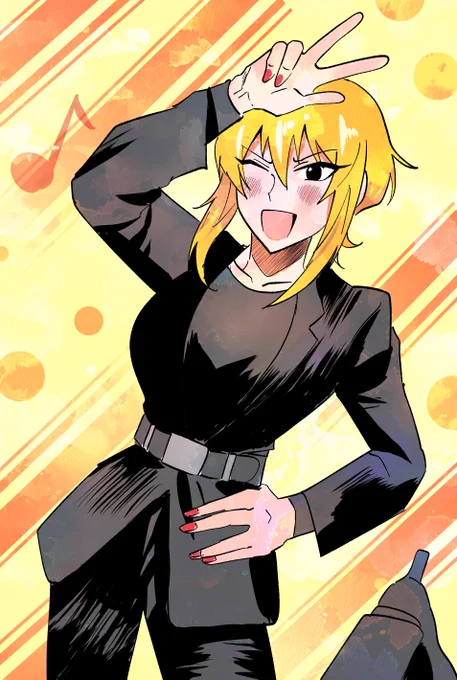 女の子、描いてて楽しい!リクありがとうございました! 