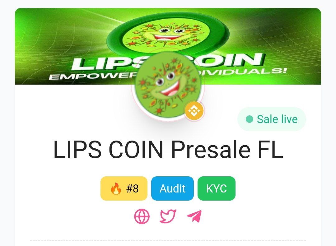Lips Coin | Presale Soon tweet media