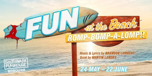 JamesRScott94's tweet image. Today’s matinee performance. A world premiere run. 

Directed by Mark Bell (The Play That Goes Wrong; one of my favourite plays) and described in the synopsis as “A parody of jukebox musicals. Grease meets Squid Game.” 

Going in blind. #FunAtTheBeach 🎭 @swkplay