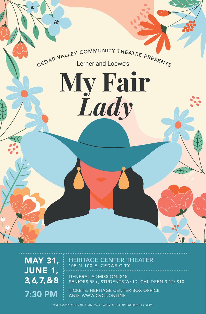 OSU musicians involved in the live orchestra for My Fair Lady.  More arts news for May at mailchi.mp/08f0c90ae745/a…