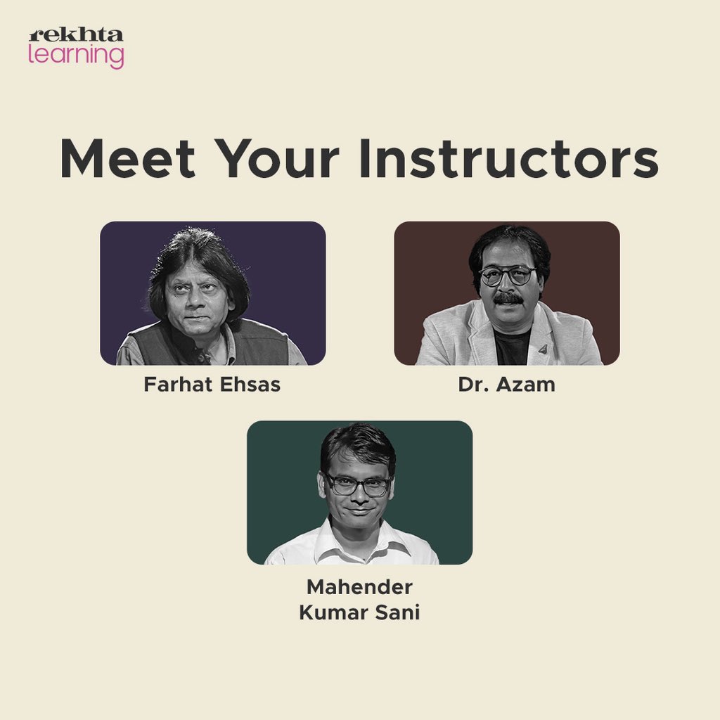 Enroll now rekhtalearning.com/program/master…