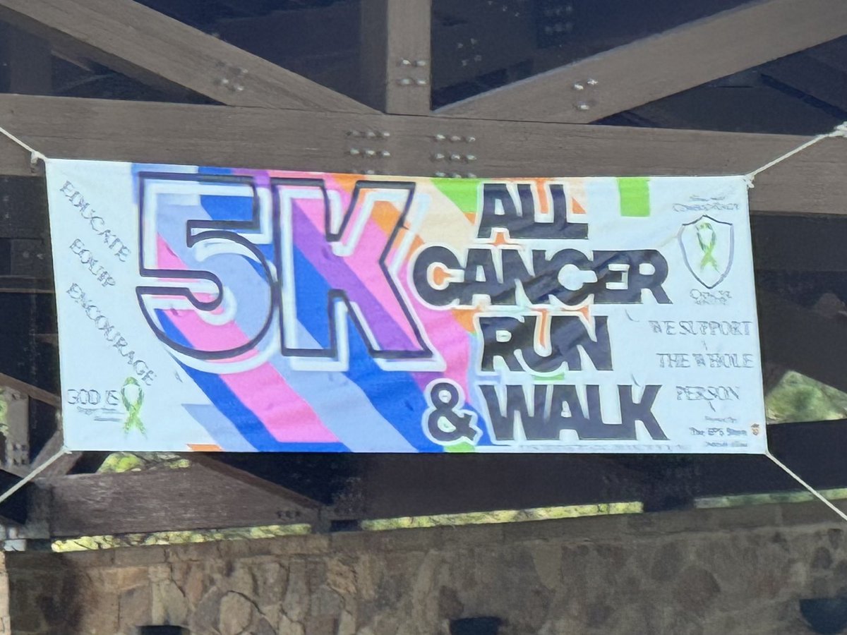 kwindisch98's tweet photo. Another year at the inspiring @FallbrookChurch All Cancer 5K. @MDAndersonNews is a proud sponsor and excited to contribute to the education of attendees about healthy living. Love that one of the door prizes was a box of local veggies. Genius! #EndCancer https://t.co/wPI12cyEKe