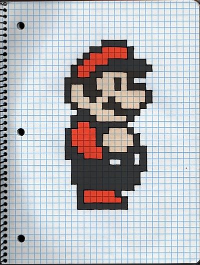 Does anyone use graph paper for character graphics?

#nesdev
#retrogamedev
#pixelart