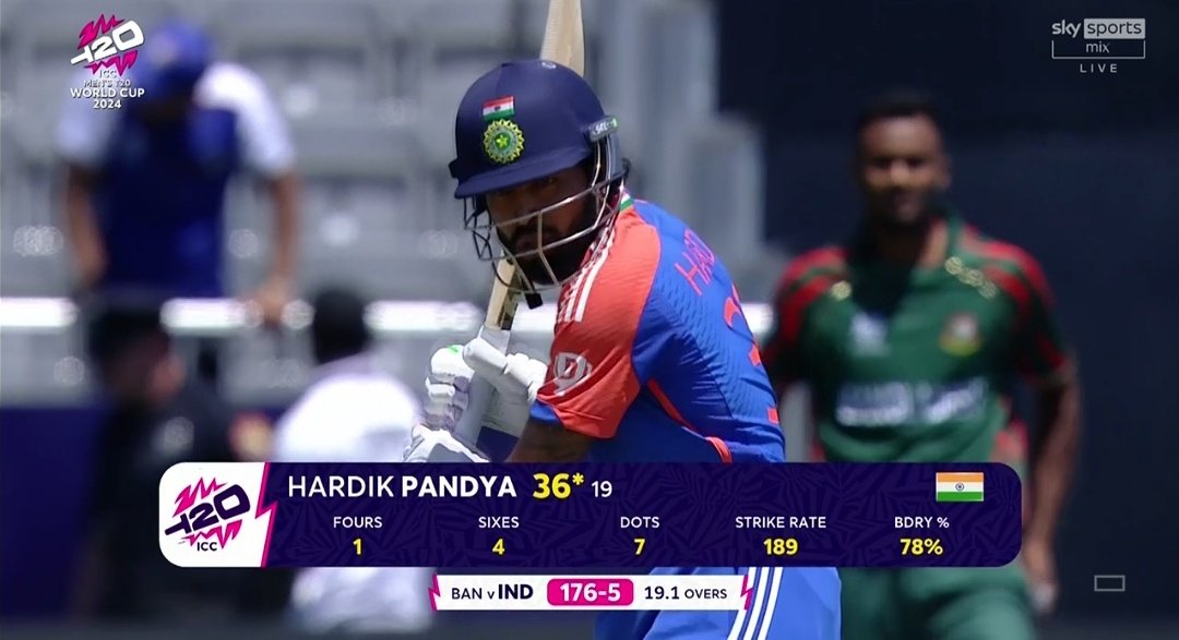 Tripathi019's tweet photo. 6,6,6 in a row by Hardik Pandya. 🤯
Comeback 🚩🤟
#INDvsBAN | IND vs BAN | Hardik
#HardikPandya #LeoReview #Abhisha #TejRan
#LeoBlockbuster
#indiavsbangladesh https://t.co/MpoIXsVovT