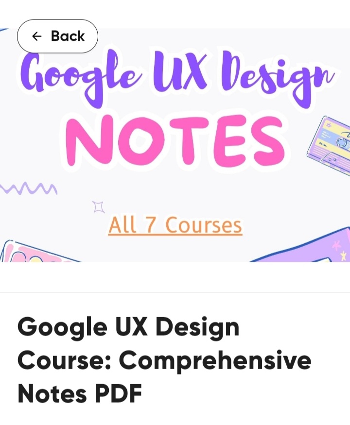 dznrzaid's tweet photo. Wanna ace Google UX Design? ๐ Unlock my Comprehensive Notes PDF covering all 7 courses of Google UX design course (Coursera)! ๐จโ๐ป
๐ Get it now from the link below๐
https://t.co/DN8Ztyvmhj
.
.
.
#google #uxdesign #googlenotes #uxnotes #uiuxdesign #designers #art #connect #uxd https://t.co/fxMbdBWbob