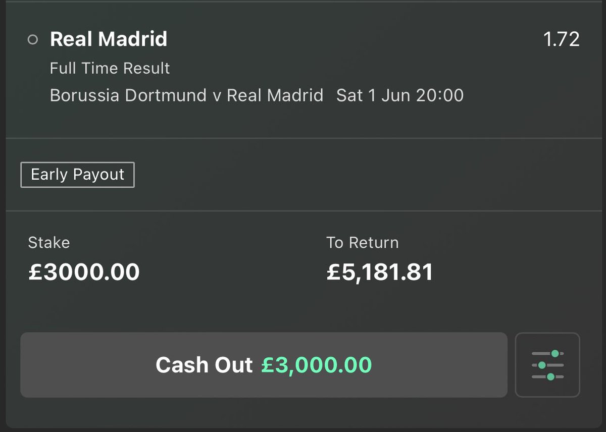 JulianMKD's tweet image. Hala Madrid 

5k on Real Madrid to Win 🇪🇸 

Put ya money where your mouth is 

If Real Madrid win I’ll give one person that likes &amp;amp; retweets $250 (Must be following me) 

#UCL #UCLfinal #HalaMadrid