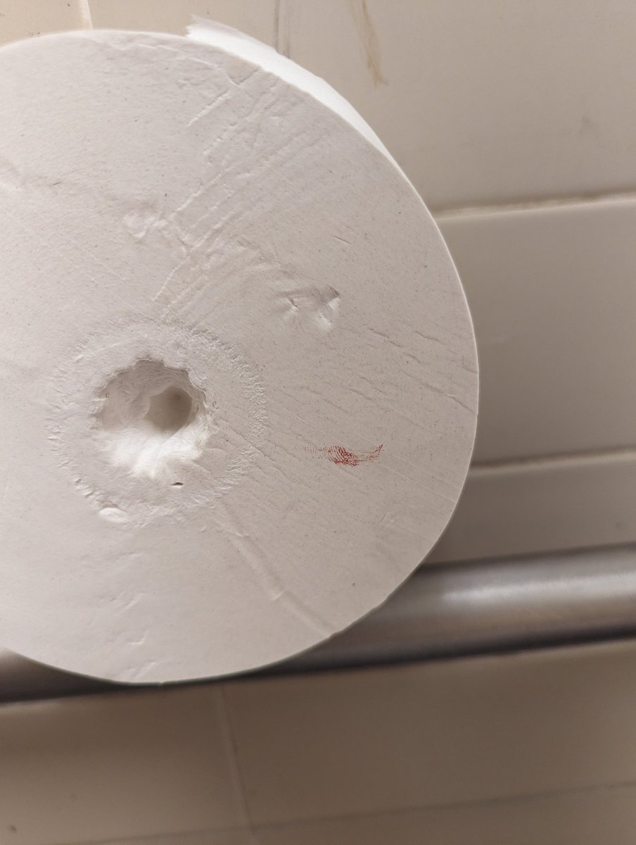 Thanks to <a href="/loblawco/">Loblaw Companies</a> <a href="/RealCdnSS/">Real Canadian Superstore</a> Red Deer for having loss prevention everywhere but this is what my 3 year old daughter has to use in the bathroom. Do better. #loblaws #superstore #reddeer #disgusting