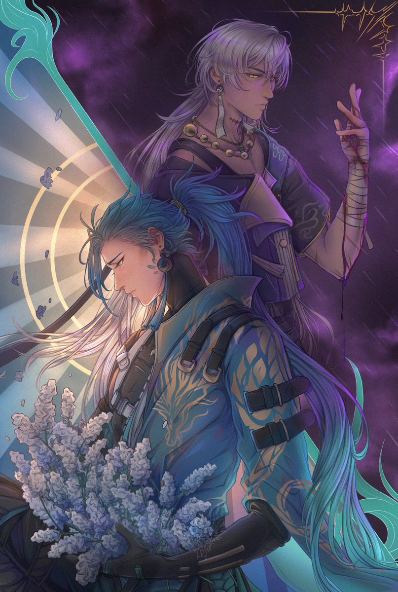 Wuthering Waves fanart of my favorite bois ✨
•
#wutheringwaves #Jiyan #GeshuLin