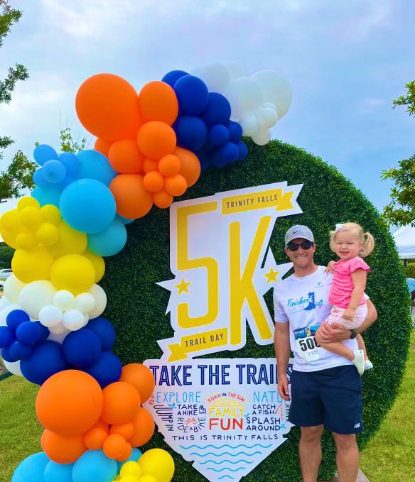 Trinity Falls Trail Day 5K 🐞 w/ Brady Lane! #lotsofsnacks #willrunforpopsicles