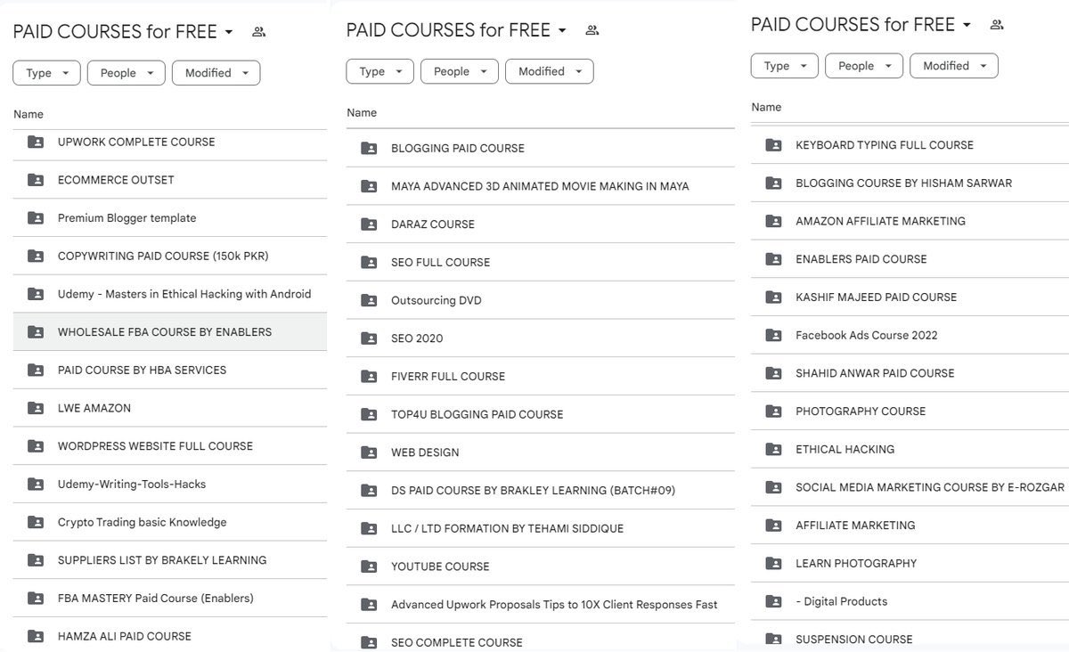 ❤️50+ Courses Absolutely FREE of Cost!😱🤯

📌Shopify
📌Google Ads
📌Video Editing
📌Dropshipping
📌Facebook Ads
📌Content Writing
📌Email Marketing
📌Search Engine Optimization
And more..

1. Follow me (so that I can DM)
2. Like and Repost
3.Comment 'Send' to receive drive📚