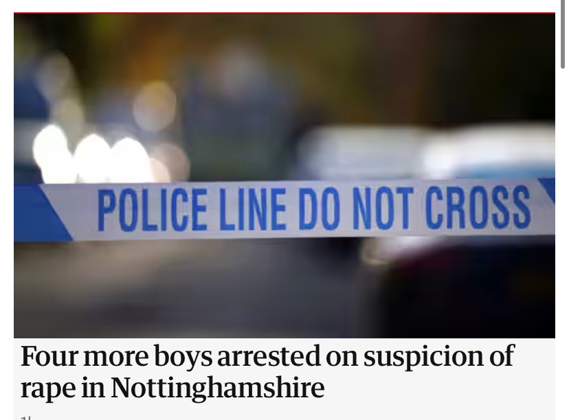 Trouble is, the prisons are full, and the courts are backed up for years…

Rape victims are being punished twice, as they wait for years before their aggressors are punished.

The Tory Party — the Party of Law and Order.

Hogwash.