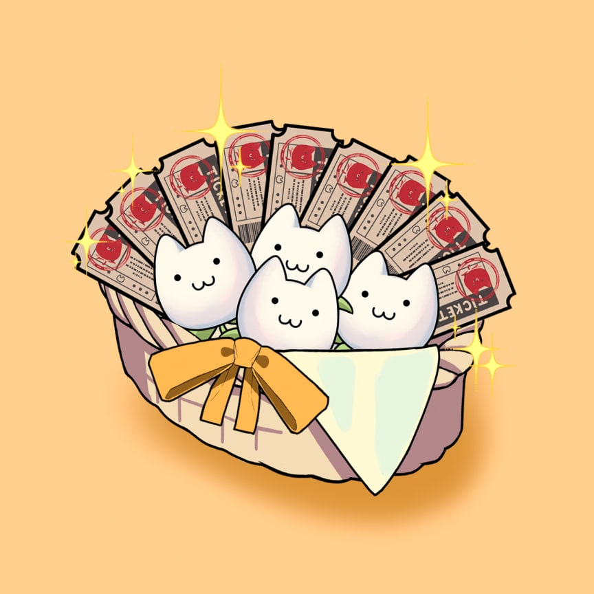 FLASH GIVEAWAY 🎉🎉: 

1 winner gets 3x Ragmon tickets 

Easy apply :
1- Blow up my man's @flynnOG_ron  post bellow (like, retweet, support with a nice comment). 

2- Follow him &amp; myself. 

duration : 24h